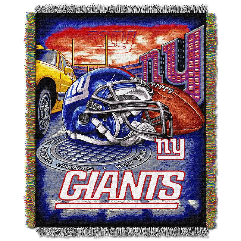 New York Giants Tapestry Throw by Northwest