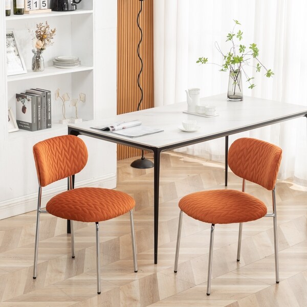 Velvet dining 2 Chair Set