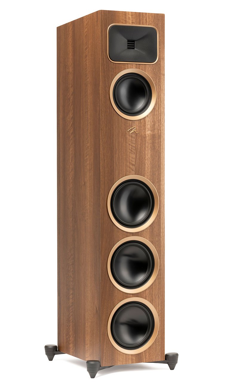 MartinLogan Motion Foundation F1 Floor Standing Speaker in Walnut (Each)