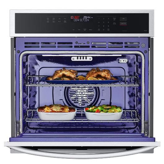 LG 30-inch, 4.7 cu. ft. Built-in Single Wall Oven with Convection Technology WSEP4723F