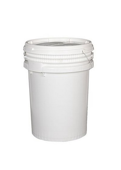 BASCO 1749 12.2 Gallon Open Head Plastic Bucket wi...