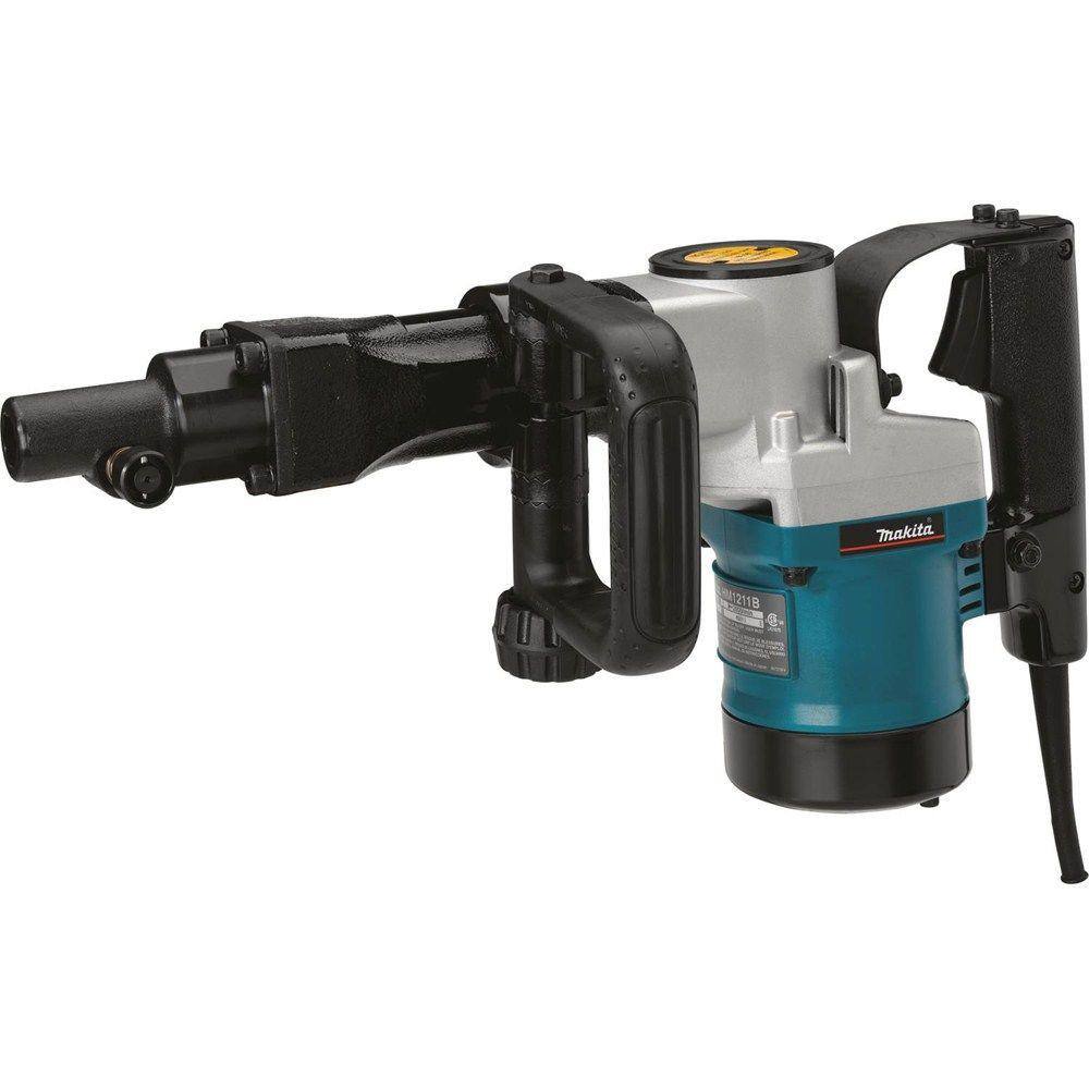 Makita 10 Amp 34 in. Hex Corded Demolition Hammer with ACDC Switch and Hard Case HM1211B