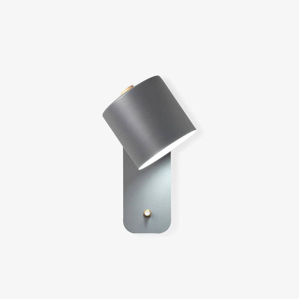 Rotatable Cylinder Plug-in Wall Lamp