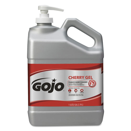 Gojo Cherry Gel Pumice Hand Cleaner | 1gal Bottle， 2