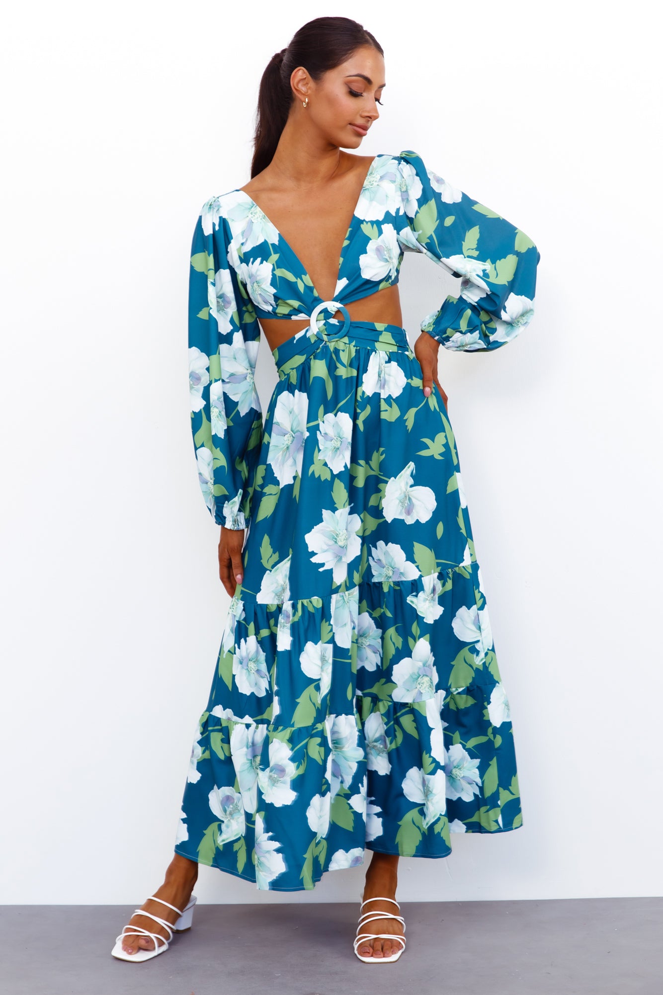 Only Me Maxi Dress Blue