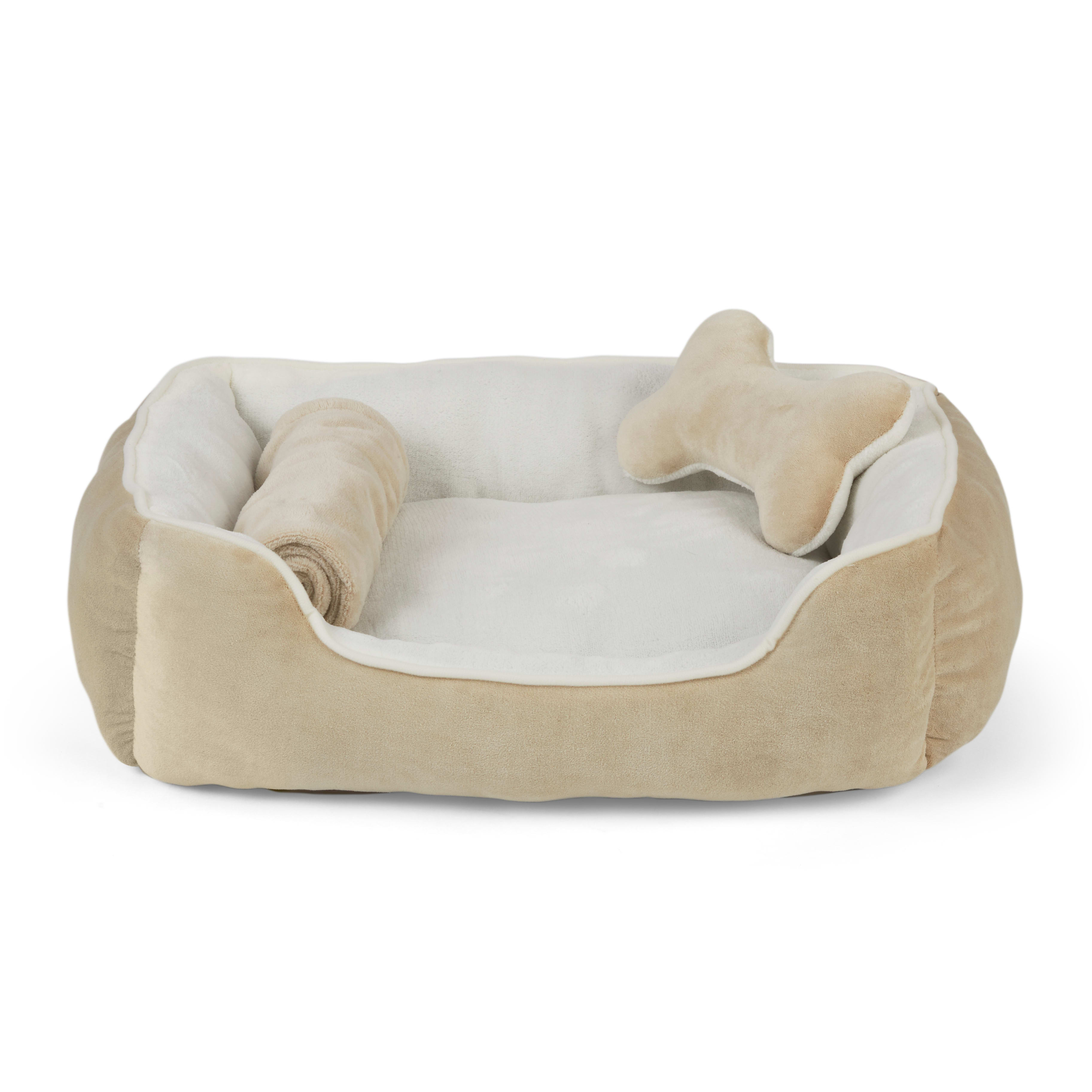 EveryYay Essentials Snooze Fest Dog Bed Bundle， 22