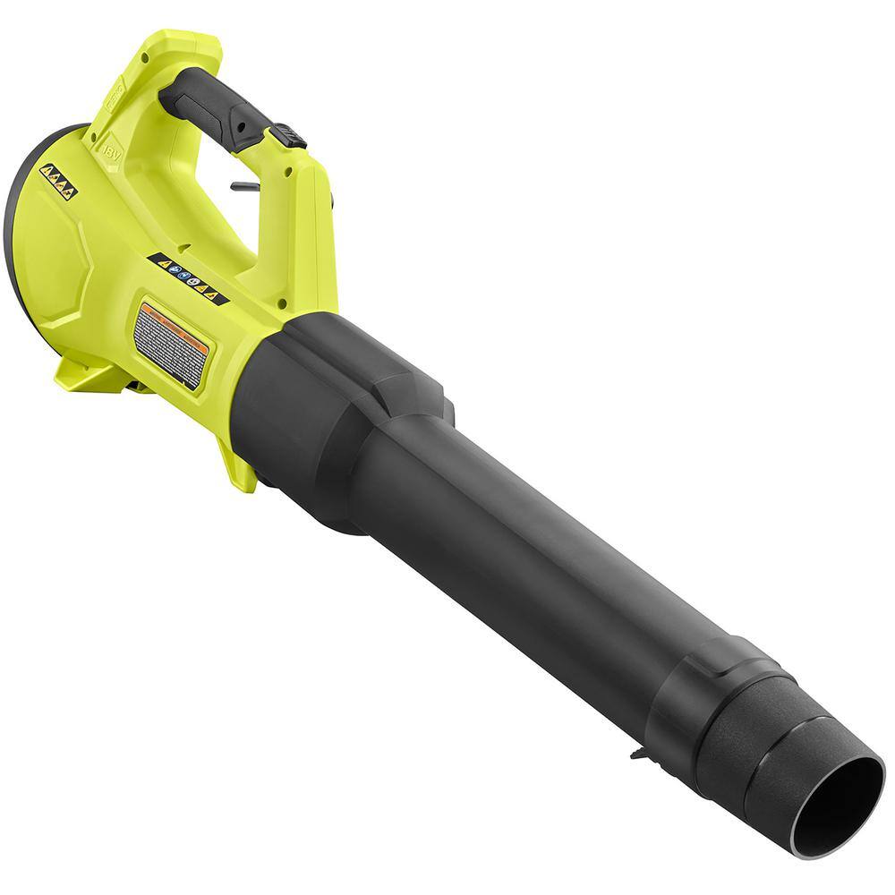 🎉Limited Time Offer🎉RYOBI ONE+ HP 18V Brushless Whisper Series 130 MPH 450 CFM Cordless Battery Leaf Blower (Tool Only) P21014BTL