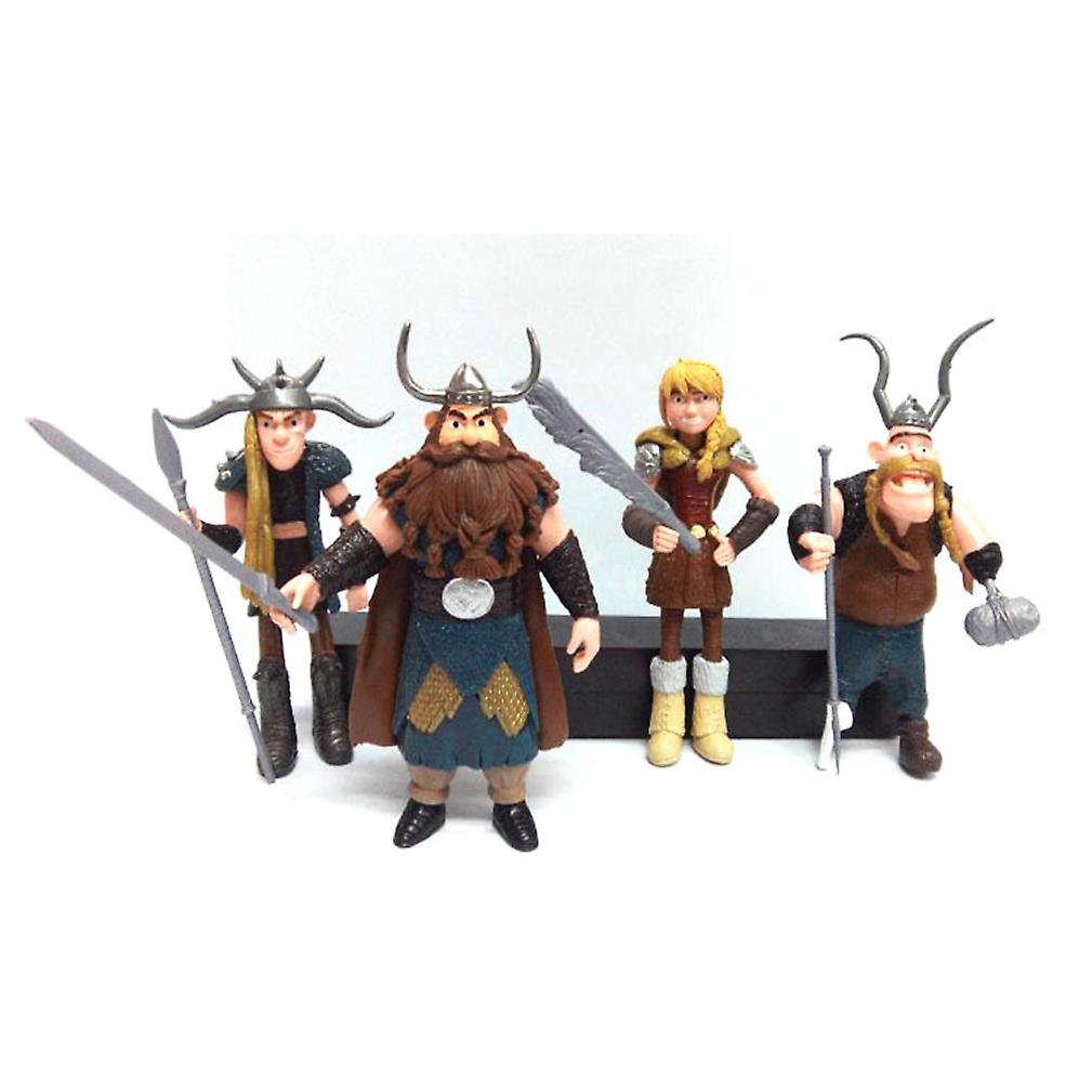 8pcs How To Train Your Dragon Figure Toy Model