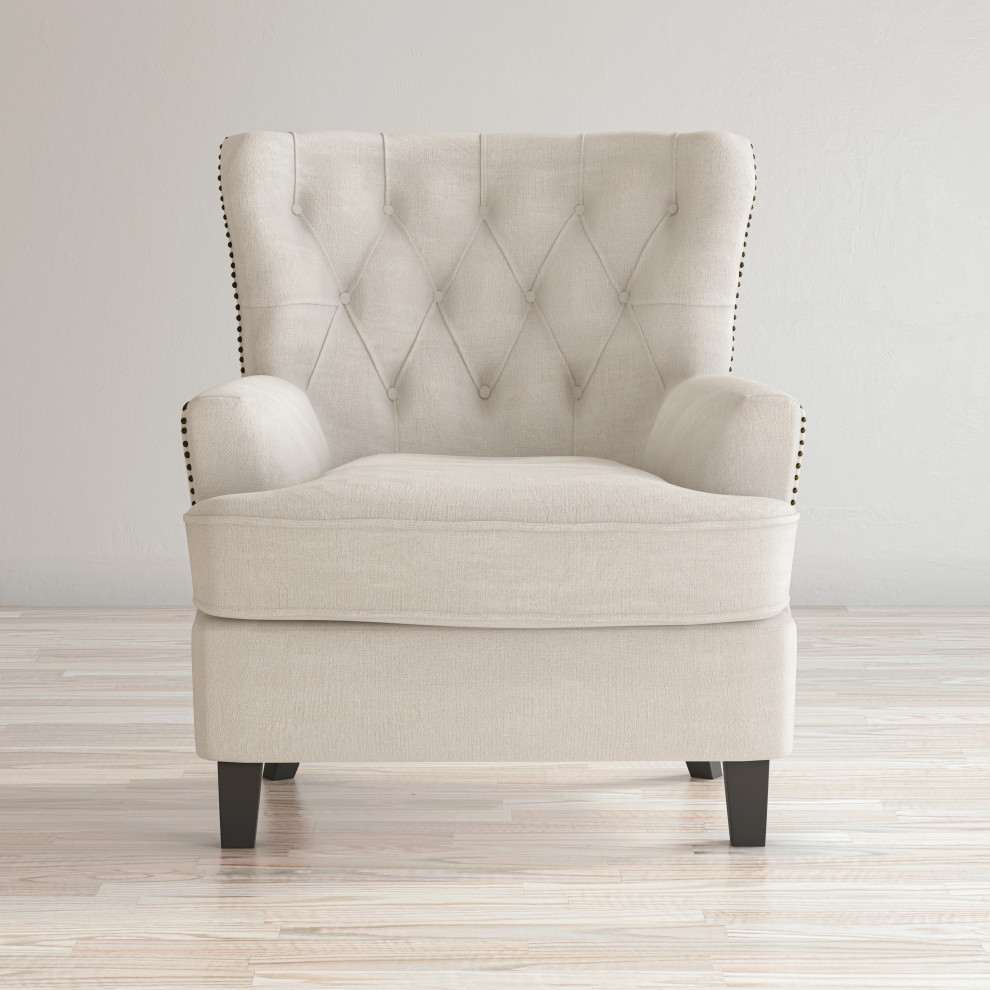 Bryson Accent Chair   Transitional   Armchairs And Accent Chairs   by HedgeApple  Houzz