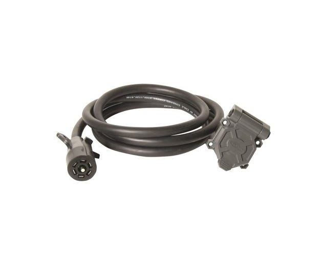 Hopkins Towing Solutions Endurance 7 Blade to 7 Blade Molded Cable 5th Wheel Extension 20049