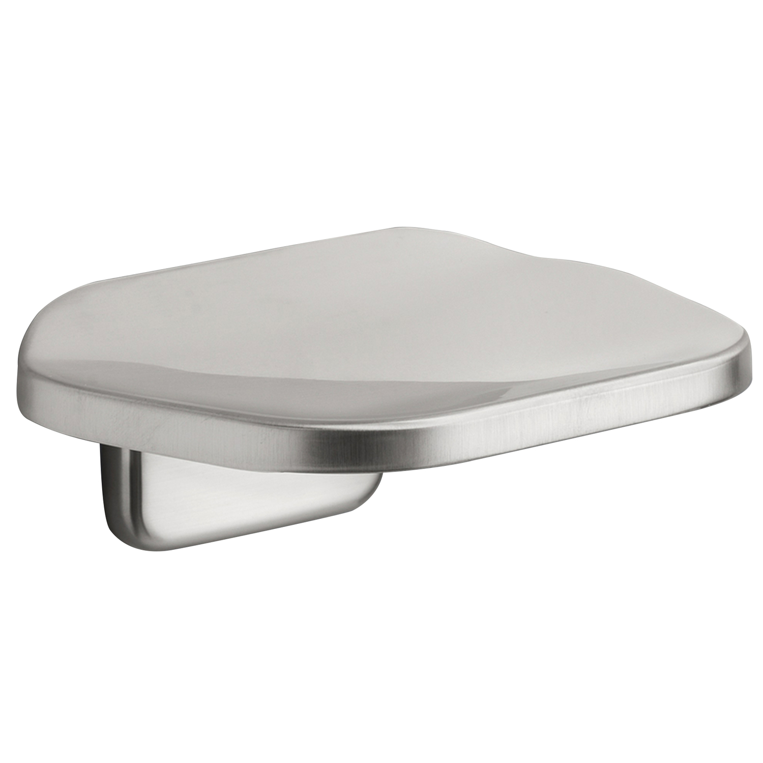 OakBrook Brushed Nickel Die Cast Zinc Soap Dish