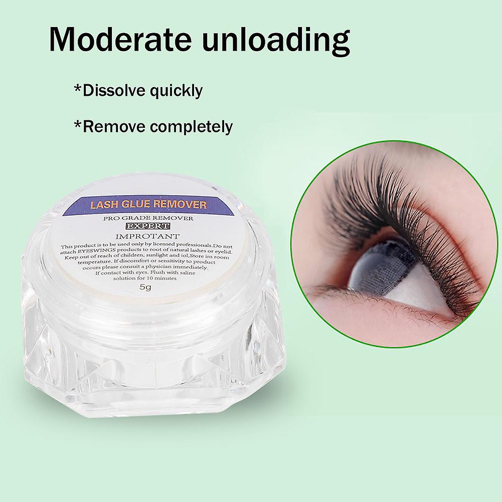 Professional Non-irritating Fast Grafting Eyelash Unloading Glue Remover Cream Gel5g