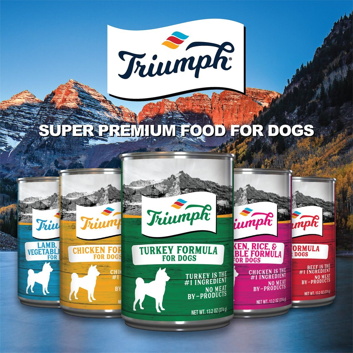 Triumph Turkey Formula Canned Dog Food