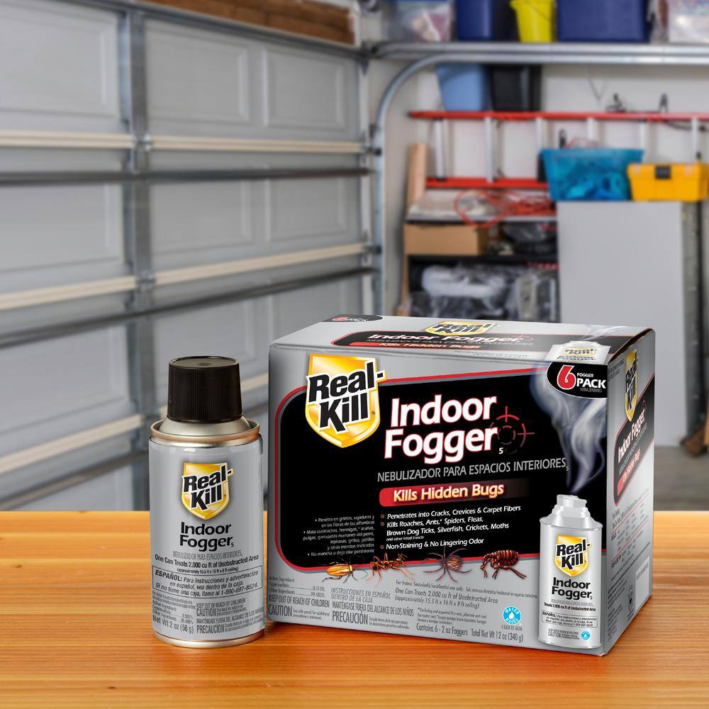 Real-Kill Indoor Fogger Insect Killer Aerosol (6-Count) HG-10064-2