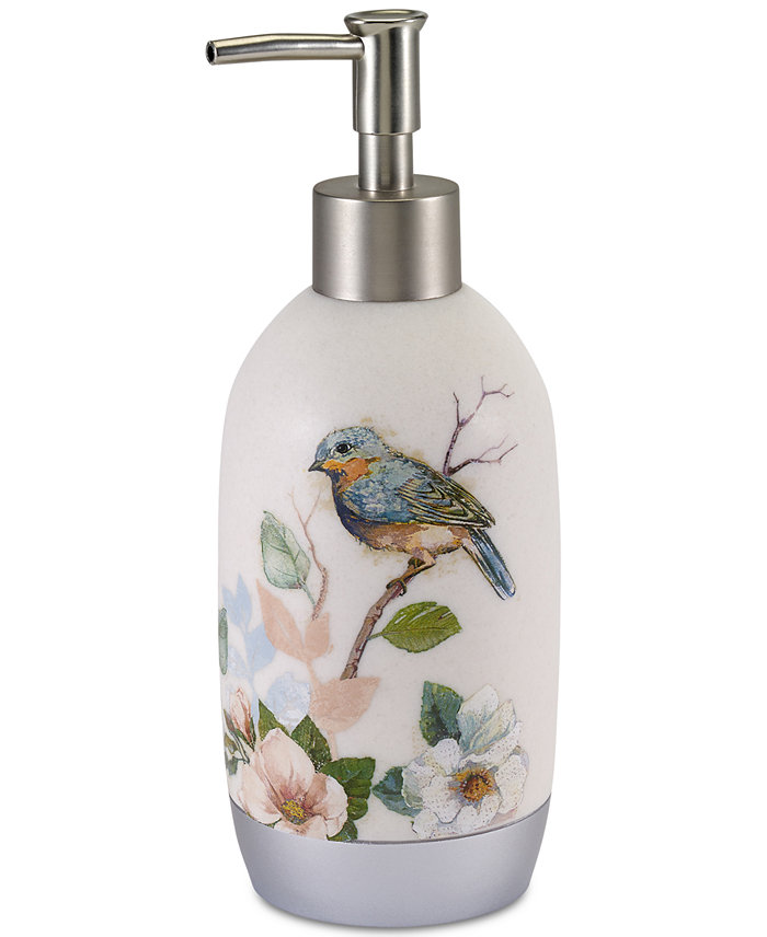 Avanti Love Nest Bird Motif Resin Soap Lotion Pump