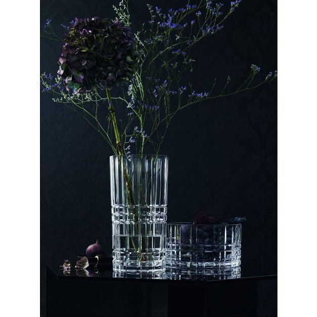 Nachtmann Square 11 Inch Crystal Vase 11