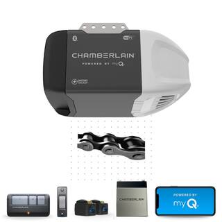 Chamberlain 12 HP Smart Chain Drive Garage Door Opener with Battery Backup C2212T