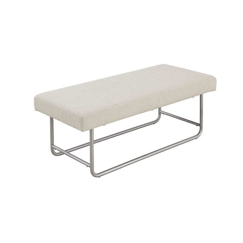 Martha Stewart Eve Upholstered Accent Bench