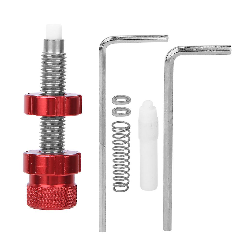 Aluminium Alloy Recurve Bow Side Cushions Plunger Screw-in Arrow Rest Pressure Button Pad Accessoryred