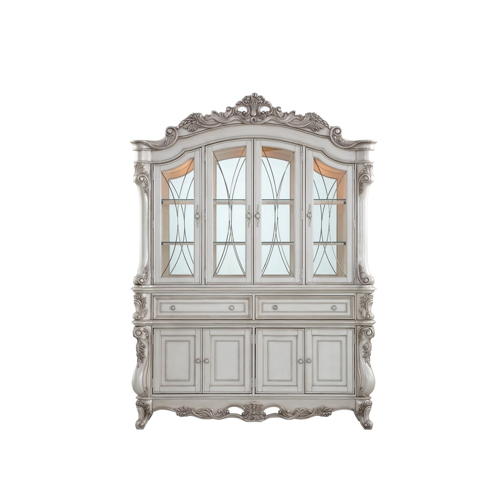 ACME Gorsedd Hutch and Buffet in Antique White