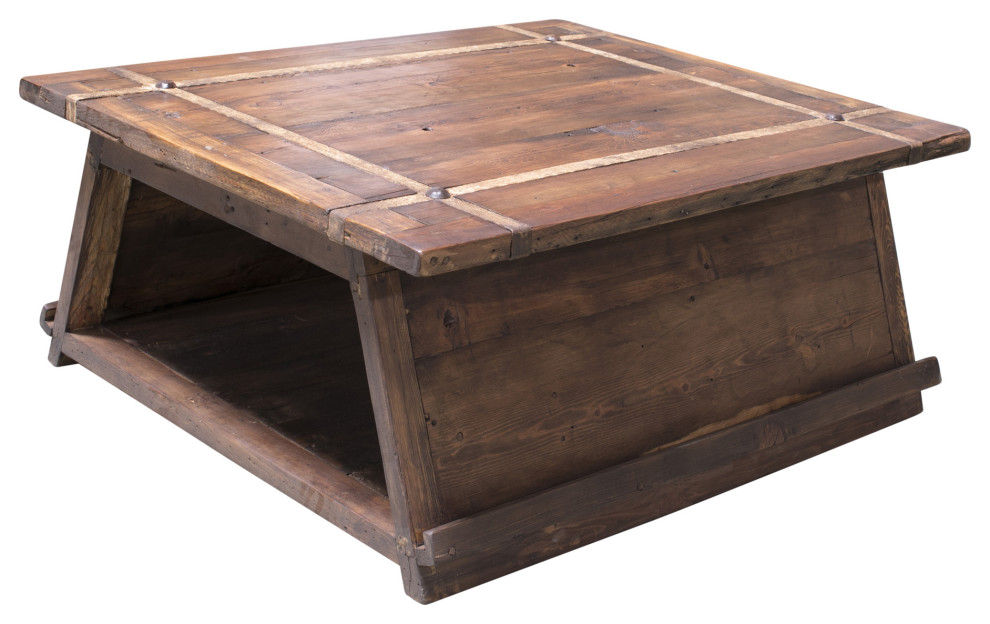 Javier Reclaimed Coffee Table   Rustic   Coffee Tables   by FoxDen Decor  Houzz