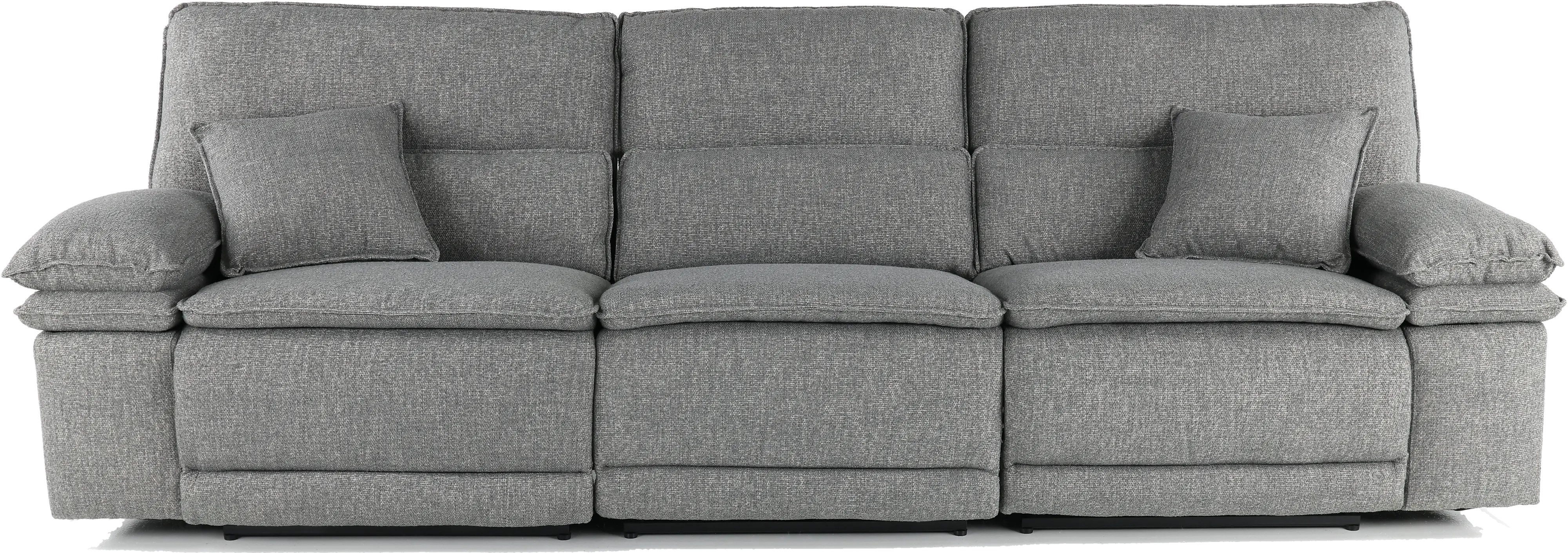 Merino Charcoal Gray Power Reclining Sofa