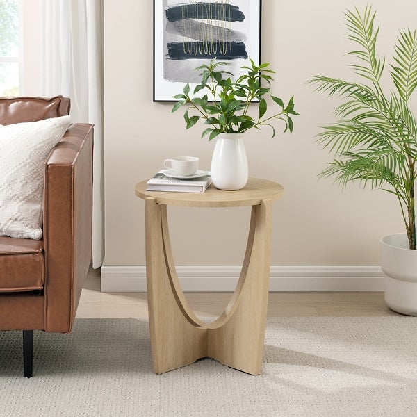 Middlebrook Contemporary Arch-Base Side Table