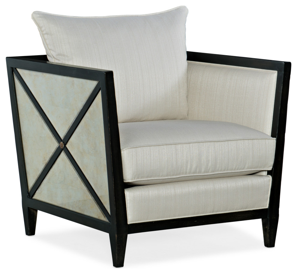 Sanctuary Joli Lounge Chair   Armchairs And Accent Chairs   by Buildcom  Houzz