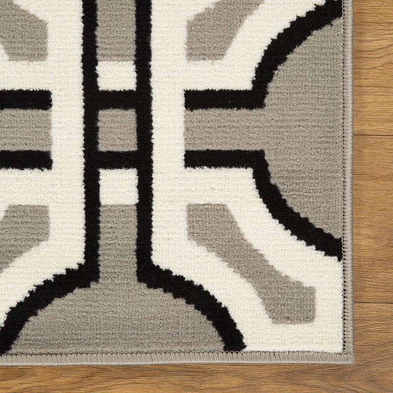 SUPERIOR Pritchard Modern Geometric Trellis Indoor Area Rug