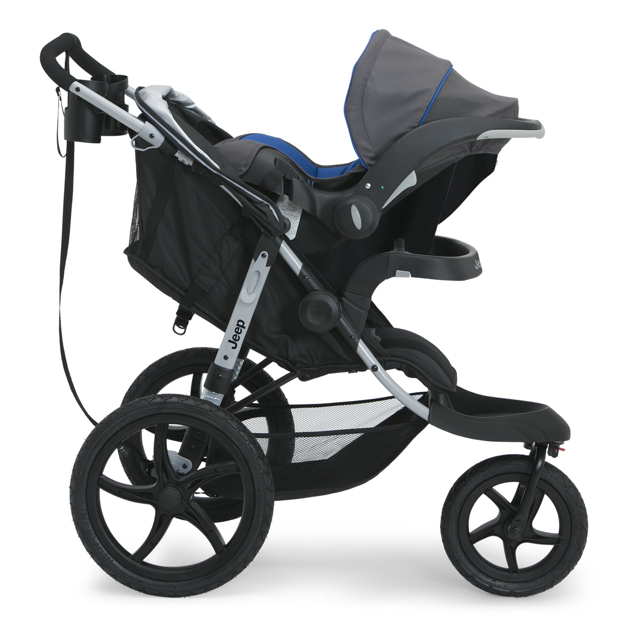 Jeep Boost Jogging Stroller by Delta Children, Black