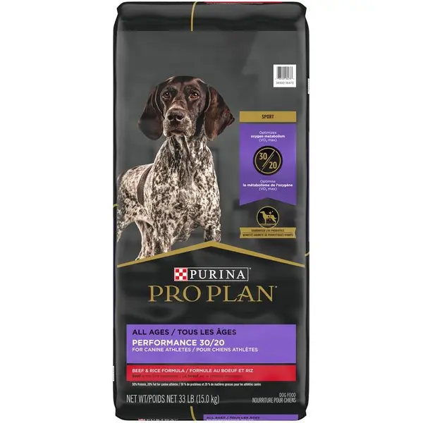 Purina Pro Plan 33lb Sport Perform Beef 30/20