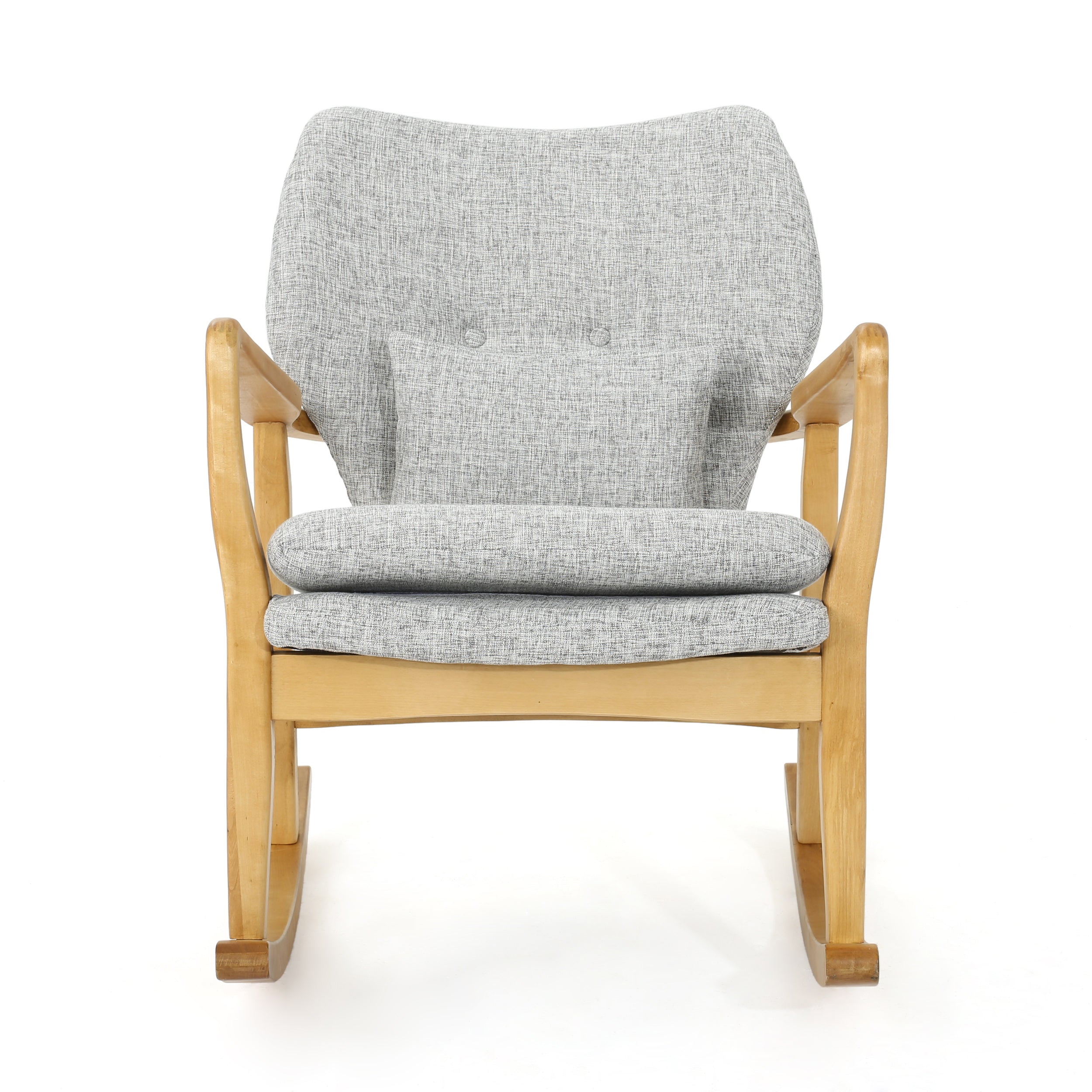 Balen Mid Century Modern Fabric Rocking Chair