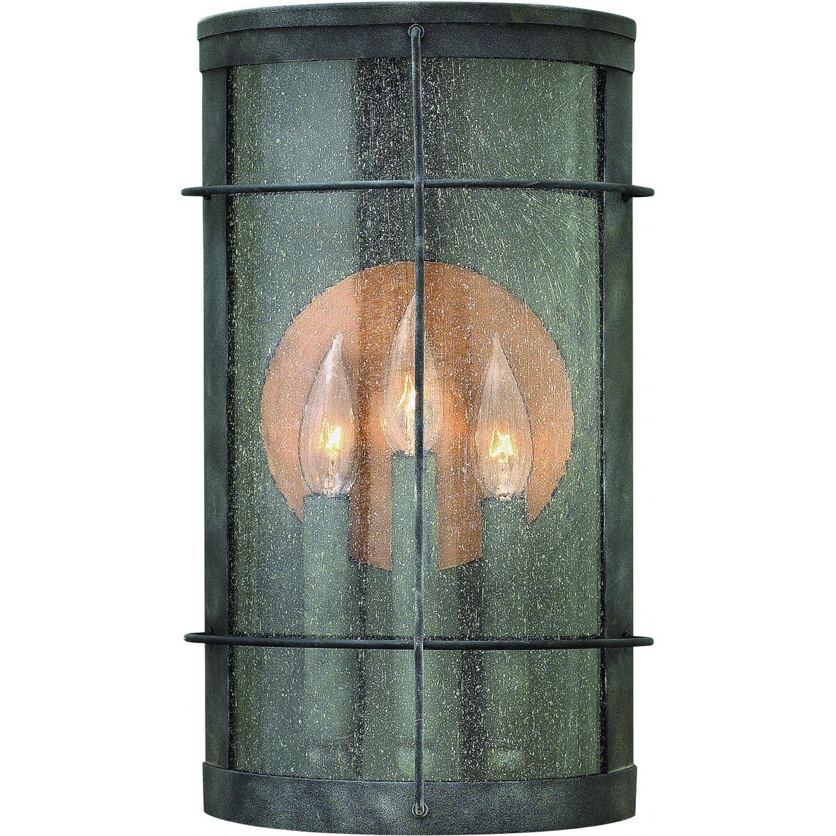 Hinkley Lighting Newport Three Light 16-Inch Outdoor Wall Light