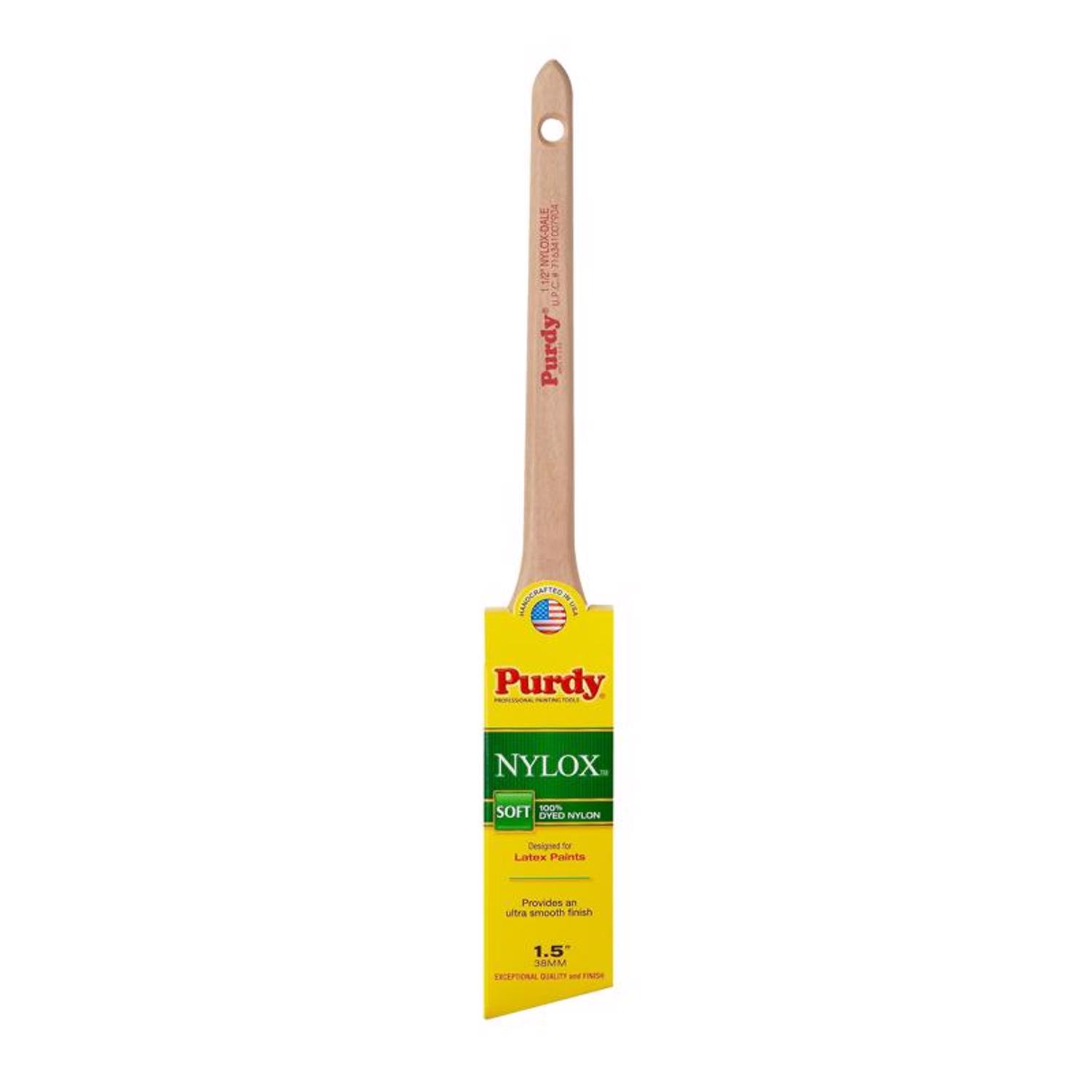 Purdy Nylox Dale 1-1/2 in. Soft Angle Trim Paint Brush