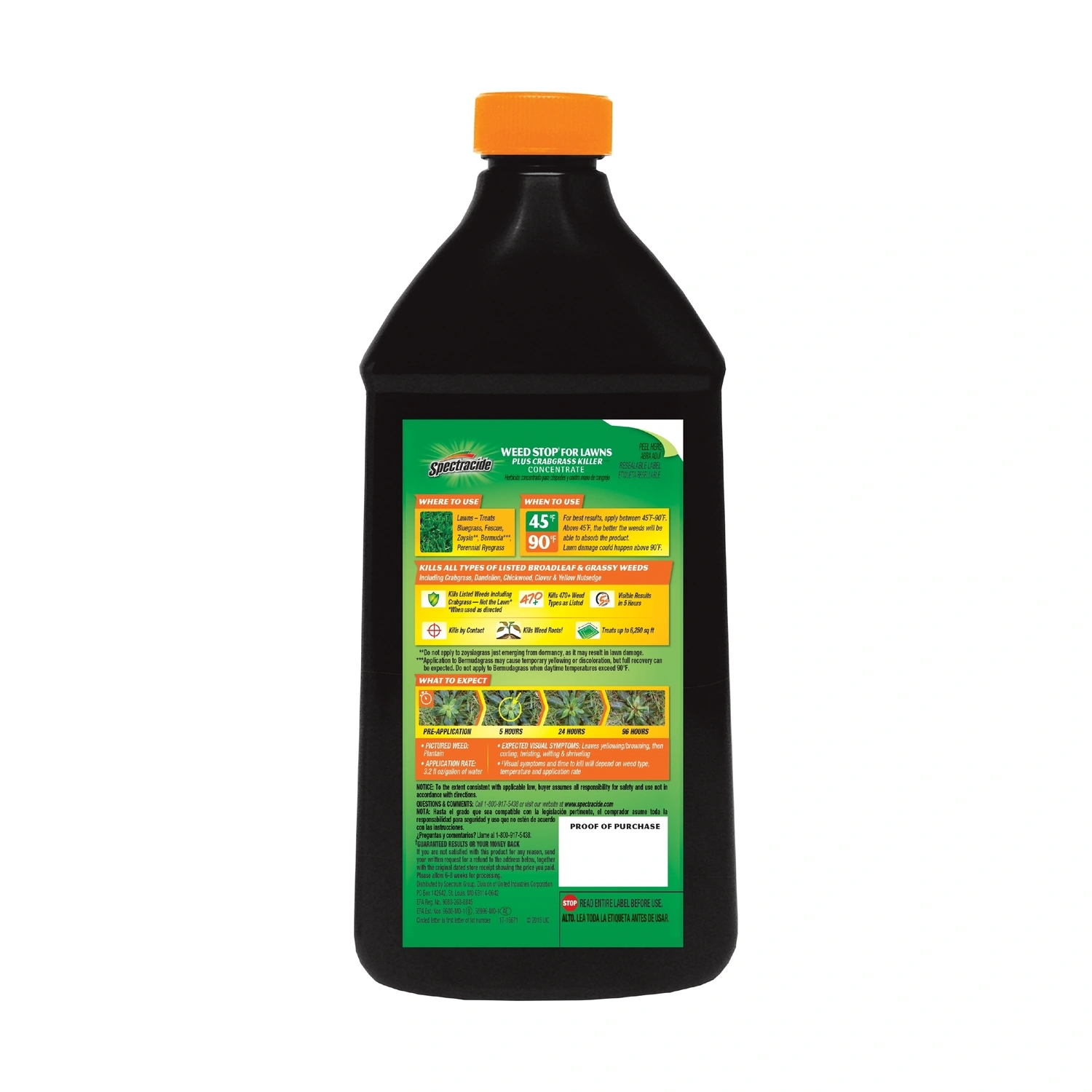 Spectracide Weed Stop Crabgrass Killer Concentrate 40 oz