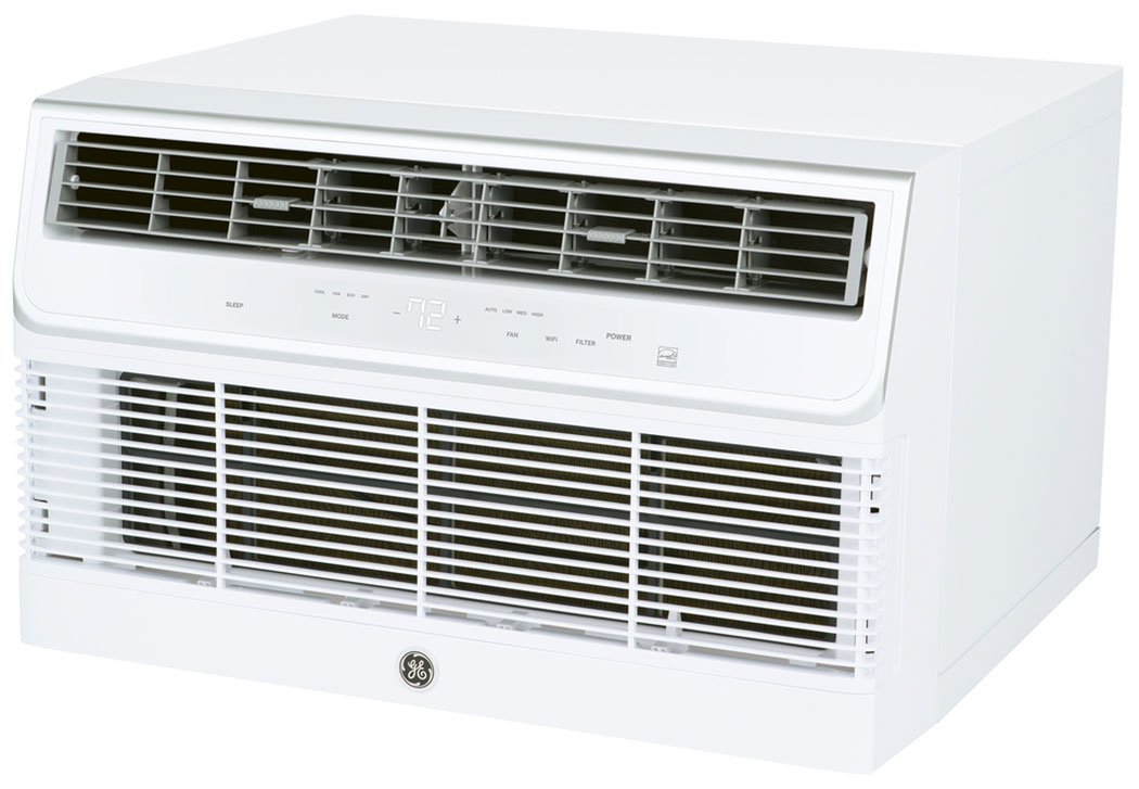 GE 12，000 BTU 10.5 EER 230/208 V White Built-In Cool-Only Room Air Conditioner