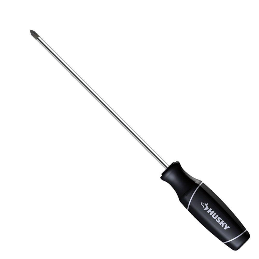 Husky # 2 x 8 in. Phillips Screwdriver 210508440