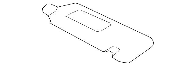 Genuine OE Toyota Sun-Visor - 74310-33F10-B0