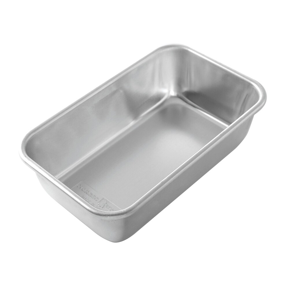 Nordic Ware Natural Aluminum Commercial Loaf Pan  1.5 Pound