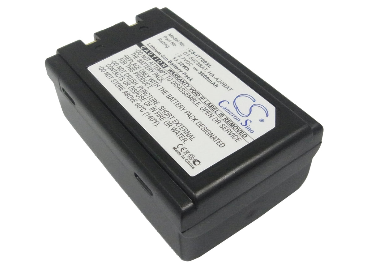 Banksys Xentissimo 3600mAh Replacement Battery BatteryClerkcom Barcode