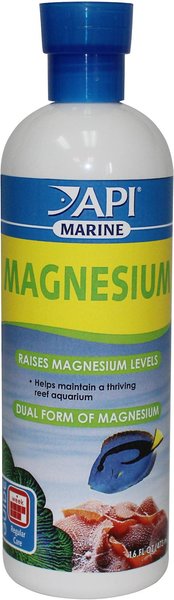 API Reef Magnesium Marine Aquarium Solution， 16-oz bottle