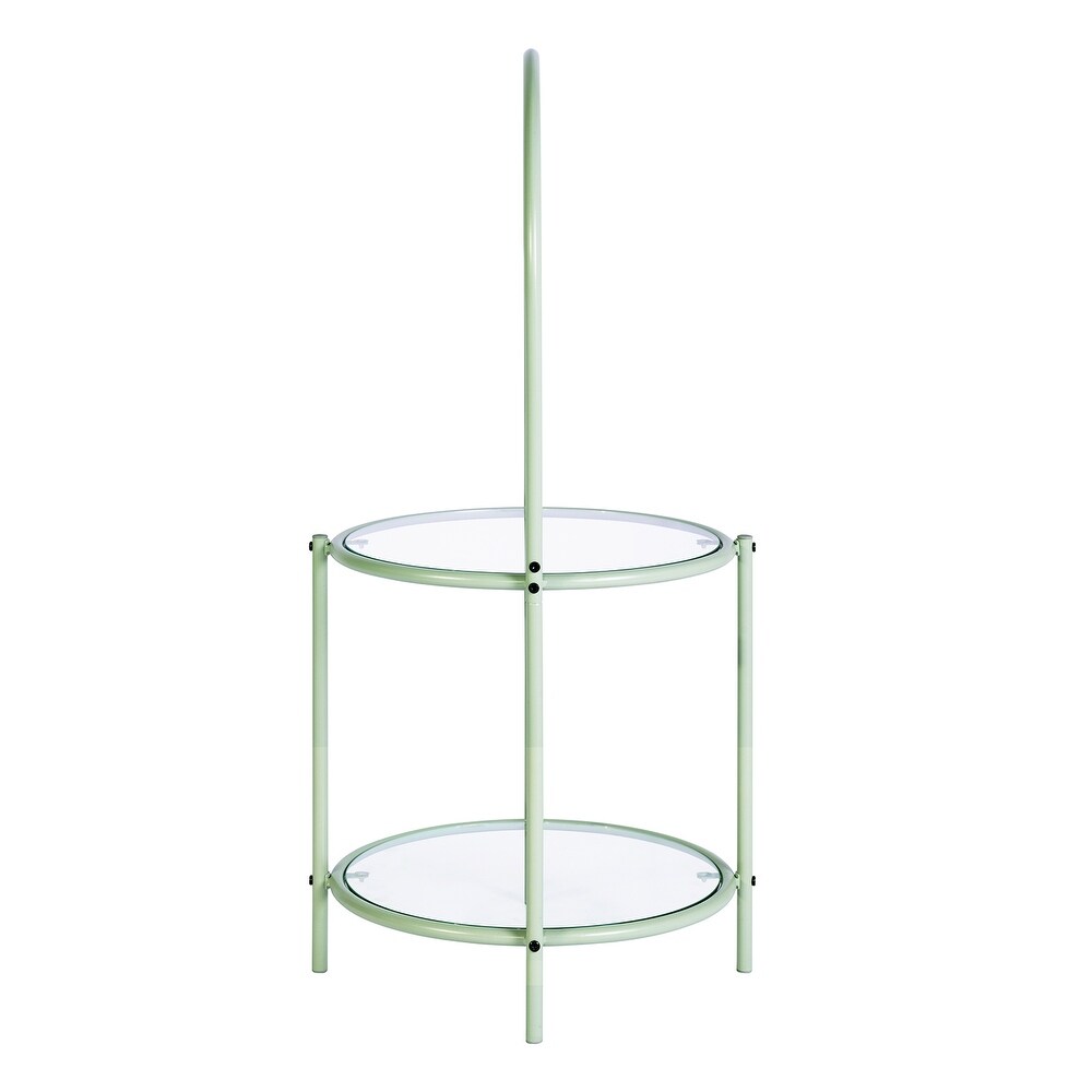 Carbon Loft Elwing End Table Plant Stand