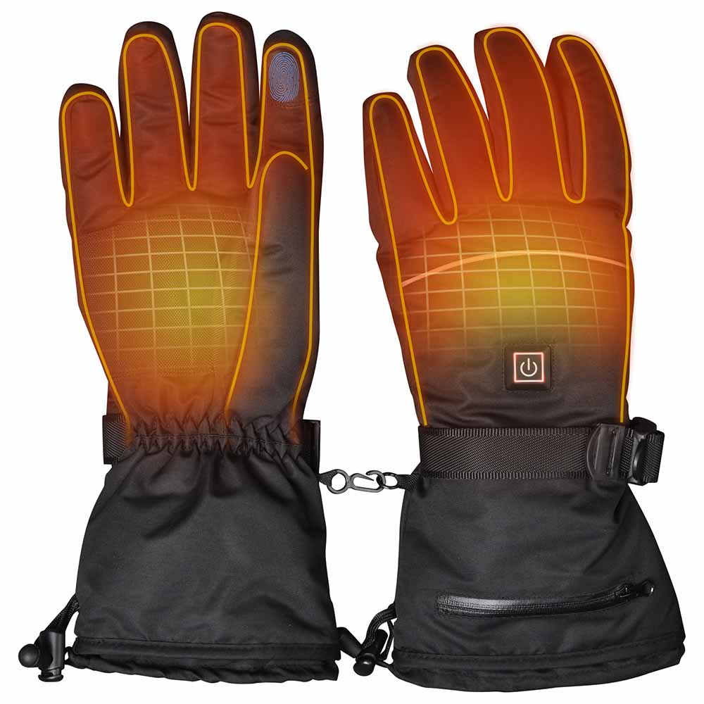 Yescom Electric Heated Gloves Touchscreen Battery Powered