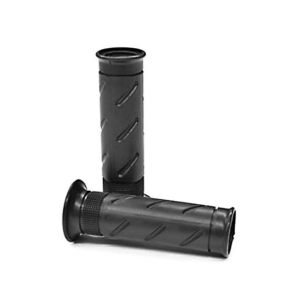 Black Motorcycle Handle Bar Hand Grips 7/8