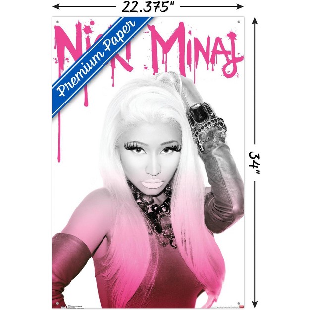 Trends International Nicki Minaj Unframed Wall Poster Prints