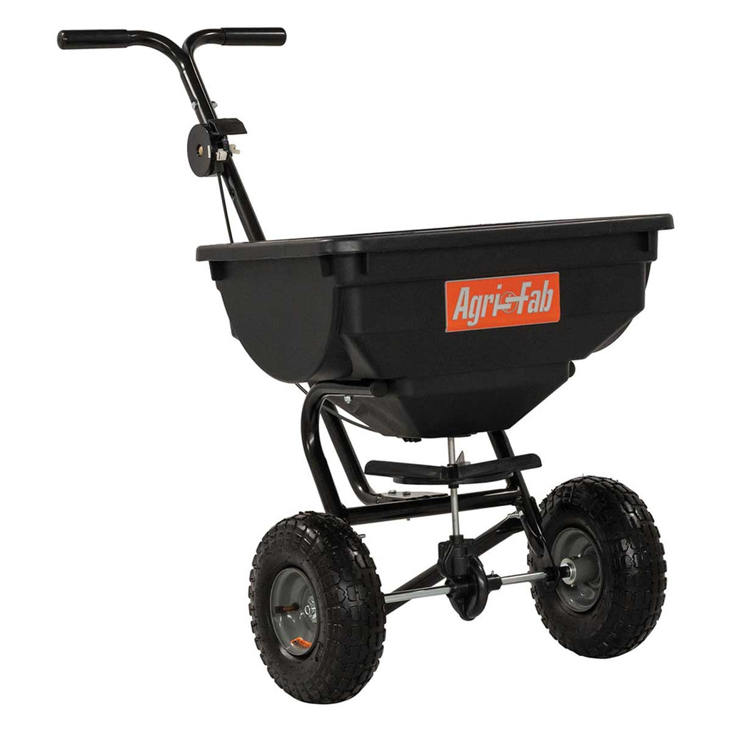 Agri-Fab 85 lbs. Push Spreader Deluxe， Adjustable Spread