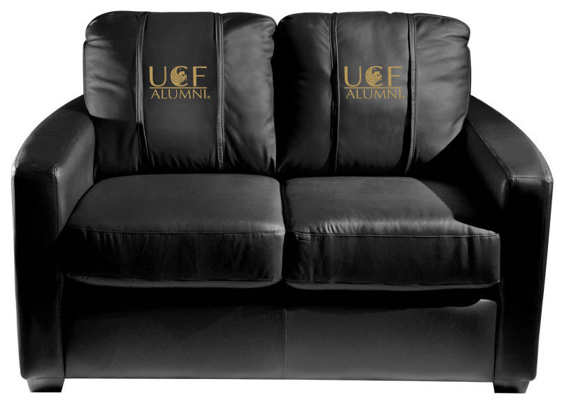 Central Florida Knights Alumni Stationary Loveseat Commercial Grade Fabric   Contemporary   Loveseats   by DreamSeats LLC  Houzz