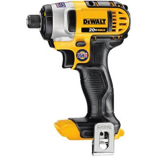 DW 20V MAX XR Lithium-Ion 18-Gauge Cordless Brad Nailer Kit 14 in. Impact Driver (1) 2.0Ah Battery and Charger DCN680D1wDCF885B