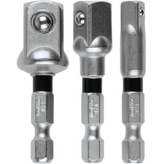 Makita IMPACT XPS Square 2 in. Socket Adapter (3-Piece) E-01600