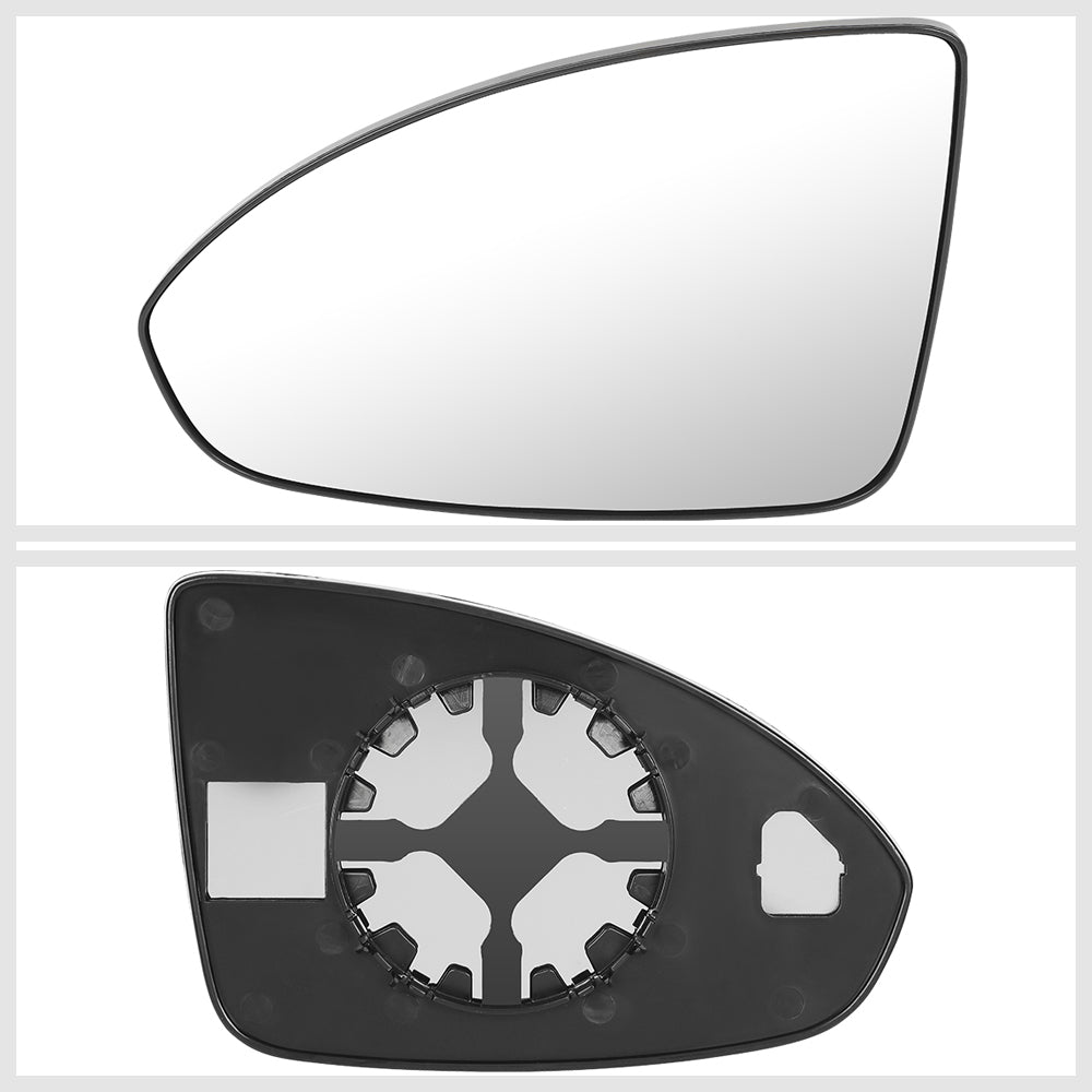 [Left] LH Driver Side Mirror Glass OE Style Replacement for 11-16 Chevy Cruze